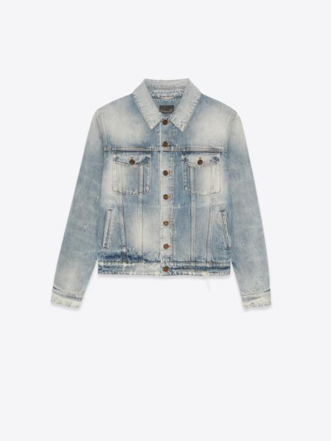 boyfriend jacket in hilton sky blue denim