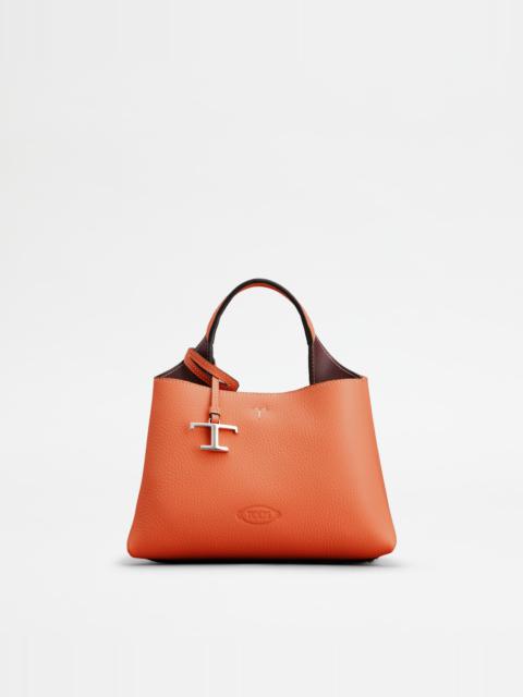 BAG IN LEATHER MICRO - ORANGE