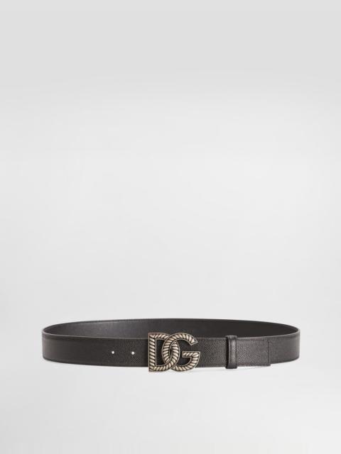 Alpine calfskin belt