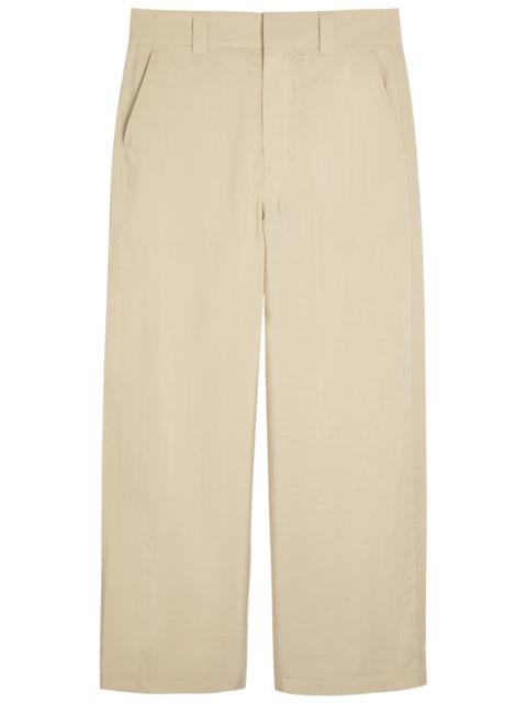 Lemaire Wide-leg Silk-blend Trousers