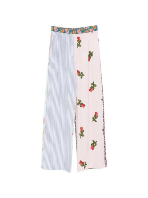 floral-print palazzo pants