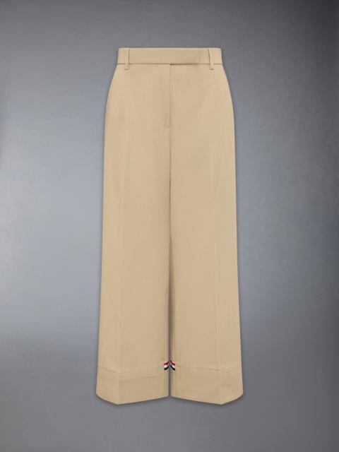 COTTON GABARDINE CHINO PANTS