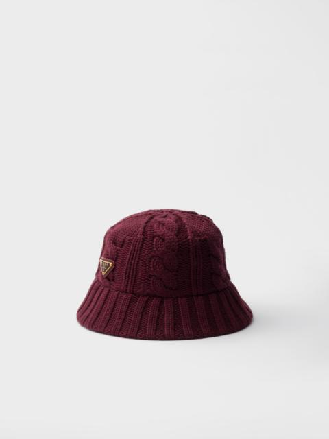 Wool bucket hat