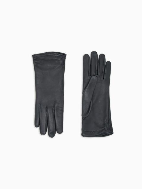 LAMBSKIN NAPPA LEATHER GLOVES