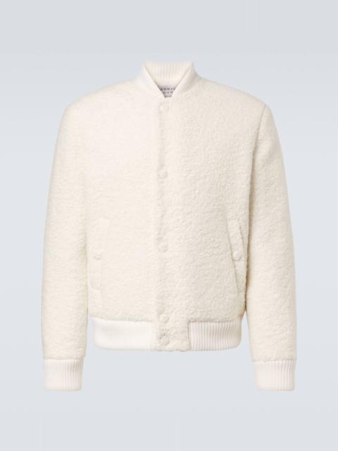 Cashmere, alpaca, wool, and silk jacket