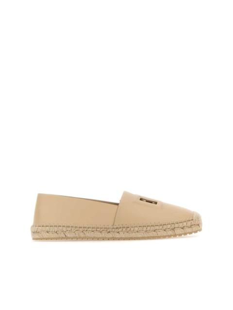 leather espadrilles