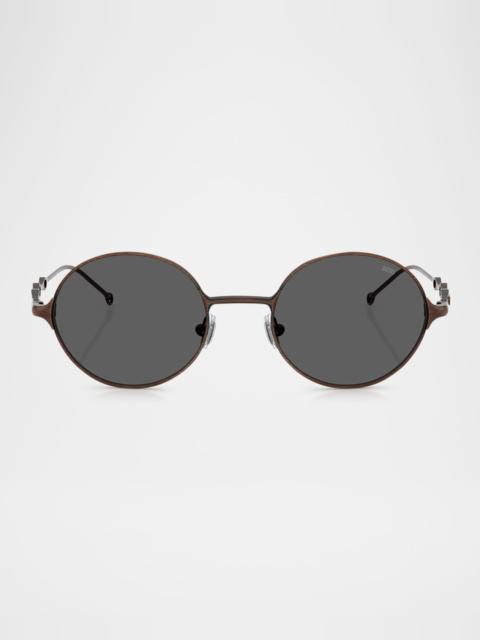 Men's DL1008 Round Sunglasses