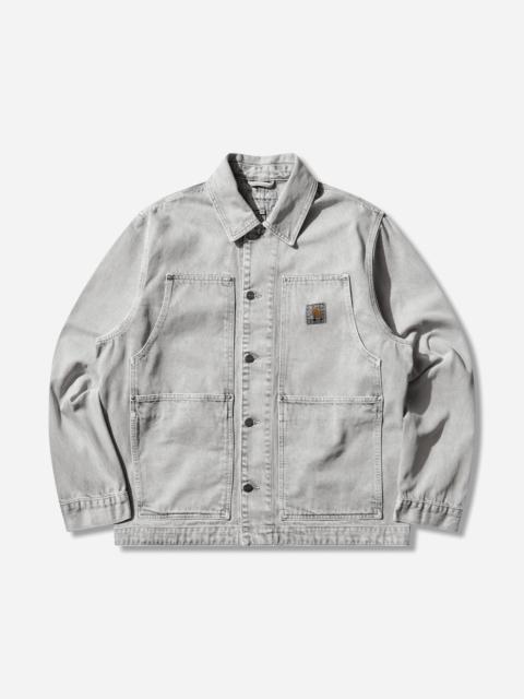 Men's OG Double Front Jacket Black (Chalk Wash)