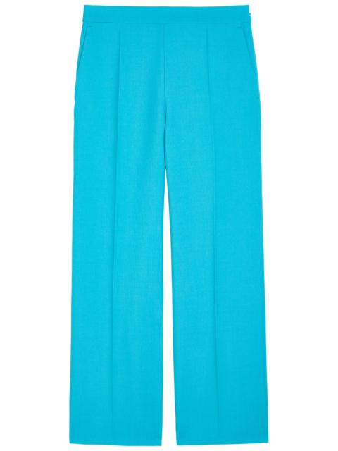 Chloe Straight-leg Wool Trousers