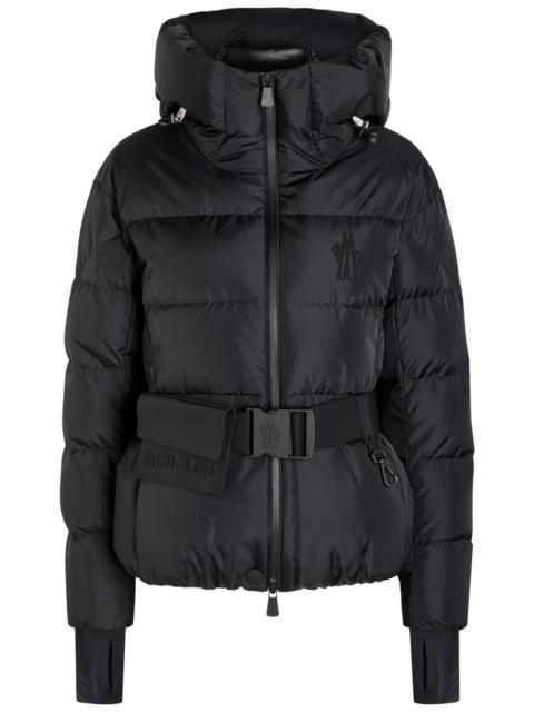 Moncler Bouquetin Belted Padded Shell Jacket