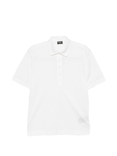 collared button polo shirt