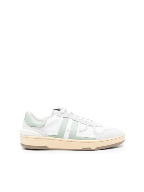 panelled low-top sneakers