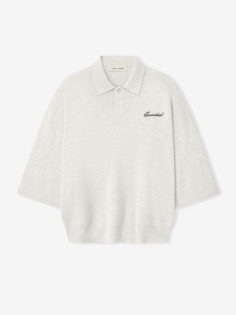 Signature 3/4 Sleeve 90s Knit Polo