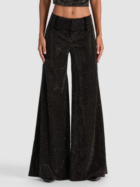 OLIVIA EMBELLISHED WIDE LEG PANT