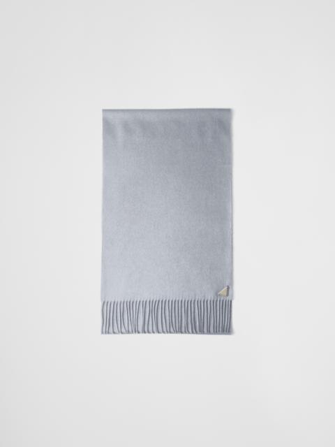 Silk and cashmere scarf