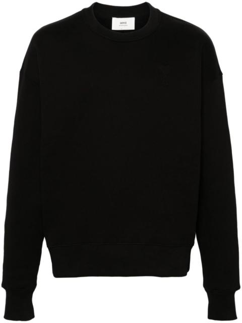 Ami de Coeur-embossed sweatshirt