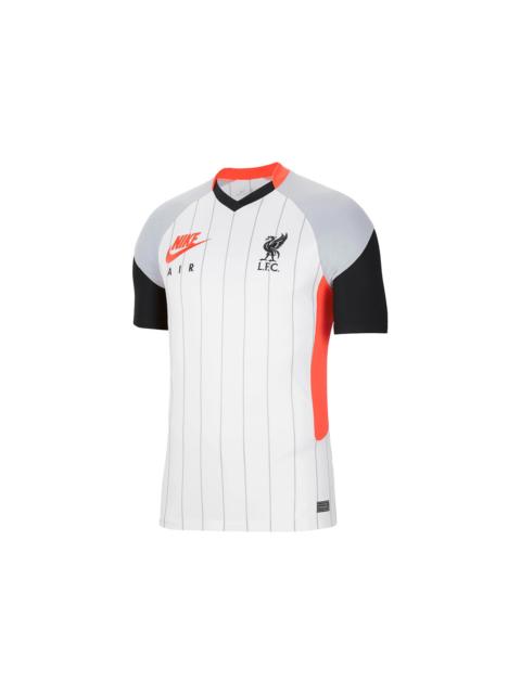Nike Liverpool F.C. Stadium Air Max Men's Football Shirt White/Laser Crimson/Wolf Grey/Black