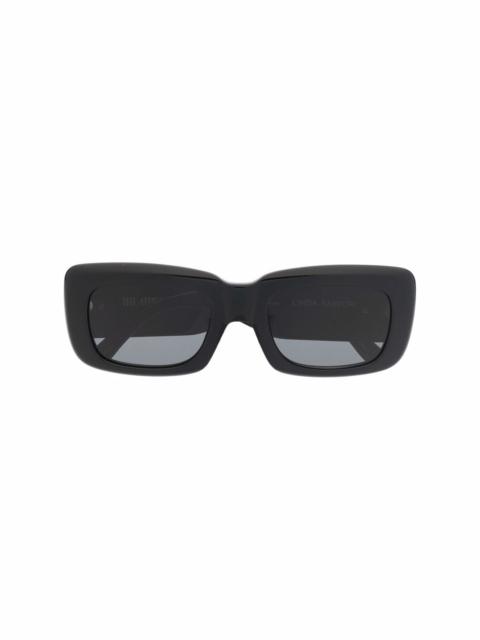 x The Attico Marfa square-frame sunglasses