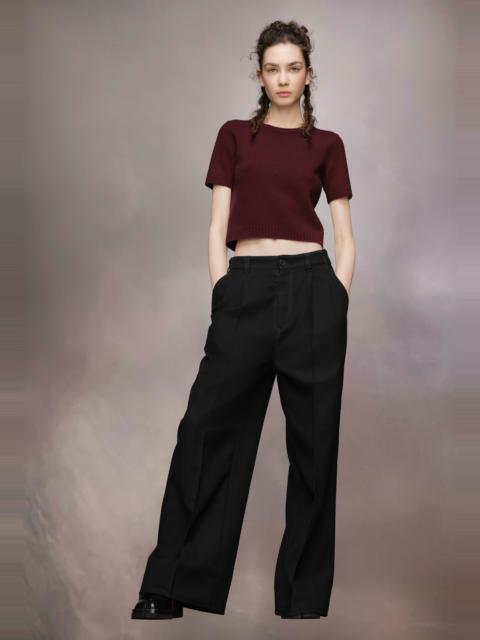 Washed Lambswool Top