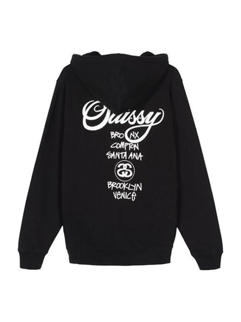 Stussy World Tour Unisex Black 3923614-BLACK