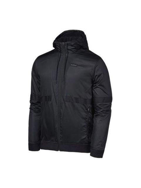 Nike Lebron Fleece Stay Warm Breathable hooded track Jacket 'Black' 927220-010