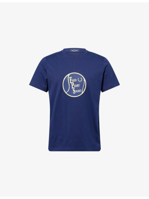 Fred Perry Tennis Short-Sleeves Cotton-Jersey T-Shirt