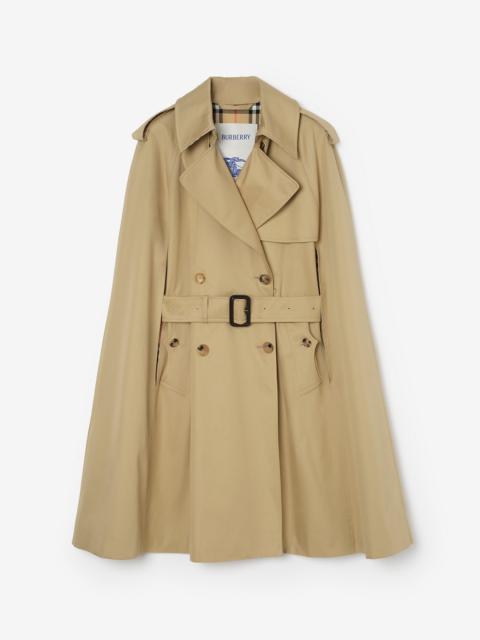 Gabardine Belmont Trench Cape