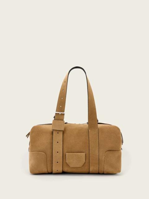ARES SUEDE SHOULDER BAG