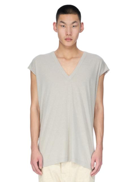 Deep V Sl Tee Pearl