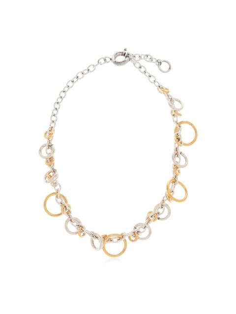 ring chain necklace