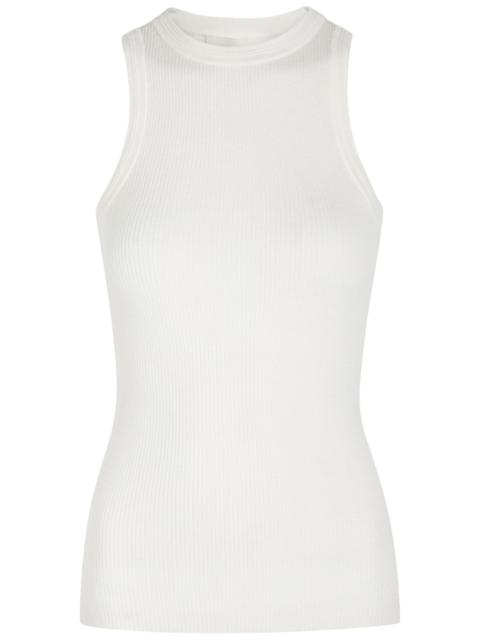 Lisa Yang Amaya Ribbed Cotton and Cashmere-blend Tank top