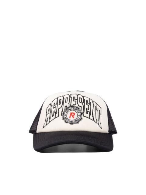 embroidered mesh cap hat