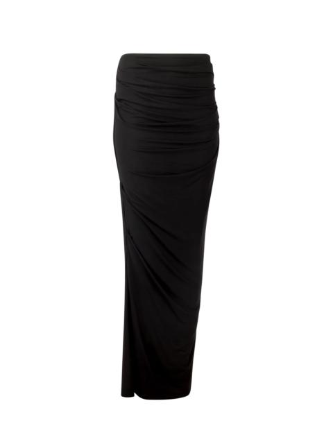 DRAPE SKIRT BLACK