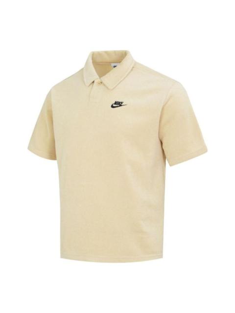 Nike Golf Polo Shirts 'Yellow' DX0740-783