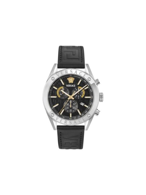 Versace Athletic Chrono Leather Strap VEKJA0225