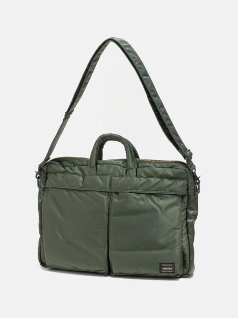TANKER 2Way Document Bag Sage Green