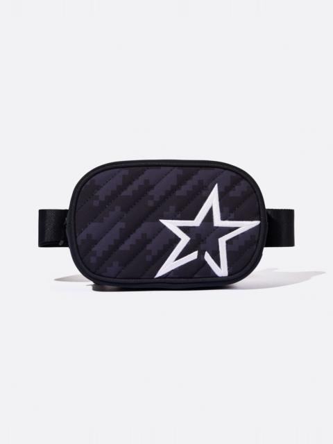 Houndstooth Star Belt Bag