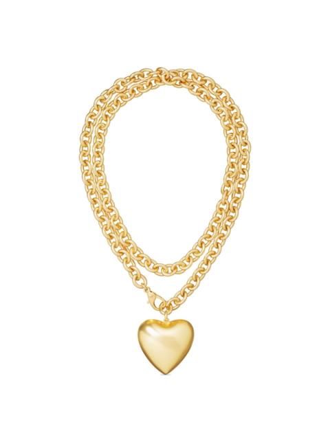 The Puffy Heart necklace