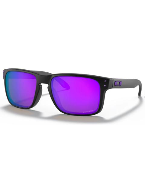 Oakley Holbrook Sunglasses Matte Black/Prizm Violet (OO9102-K655)