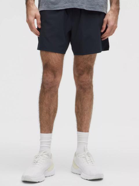 Mile Maker Run Crew Ripstop Lined Short 6"