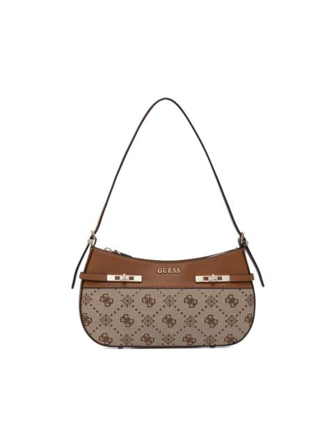 monogram turn-lock shoulder bag