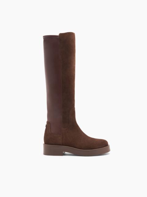 Charlie Stretch Suede Boots