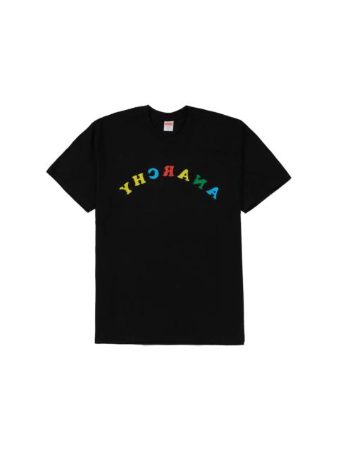 Supreme Jamie Reid Anarchy Tee Black