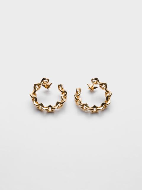 Eternal Gold earrings in yellow gold