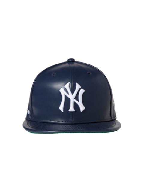 NEW ERA NY YANKEES LEATHER HIGH CROWN FITTED