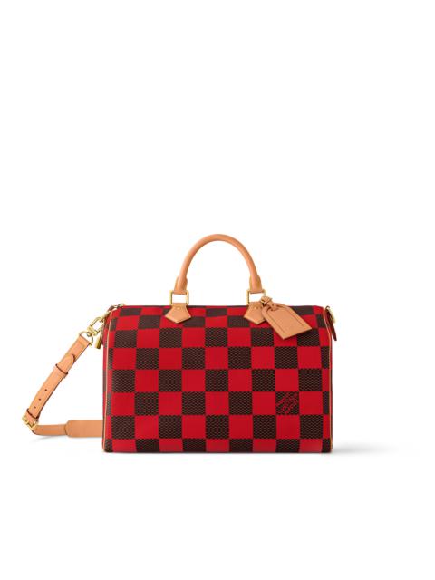 Speedy 40 Bandoulière Damier Pop