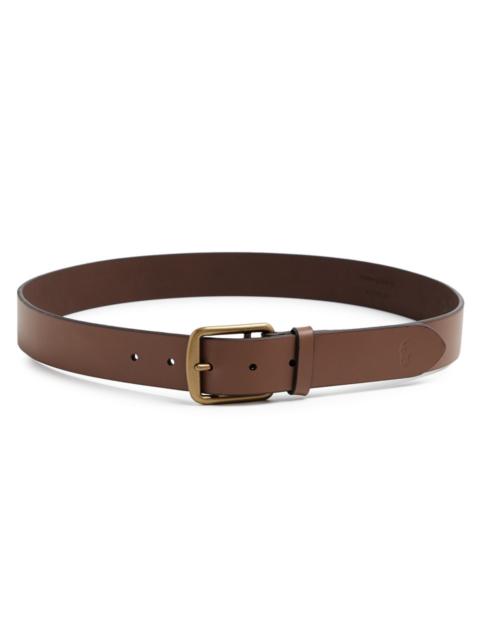 Saddler leather belt