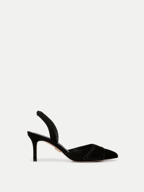 LISBETH SUEDE SLINGBACK PUMP