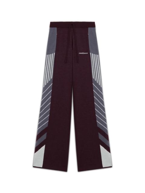 Diagonal Tennis Merino Trousers | Casablanca Paris