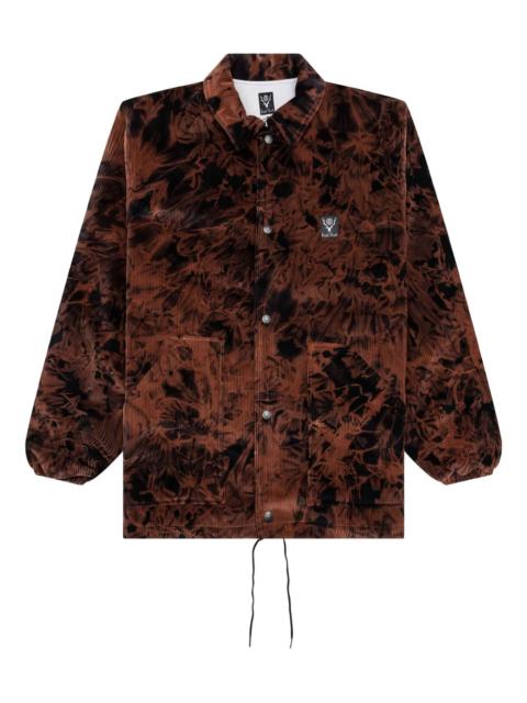 tie-dye pattern jacket